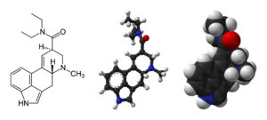 LSD skeletal formula
