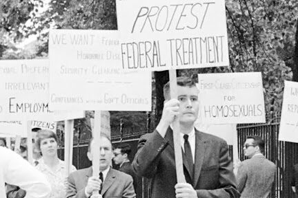 gay rights protest