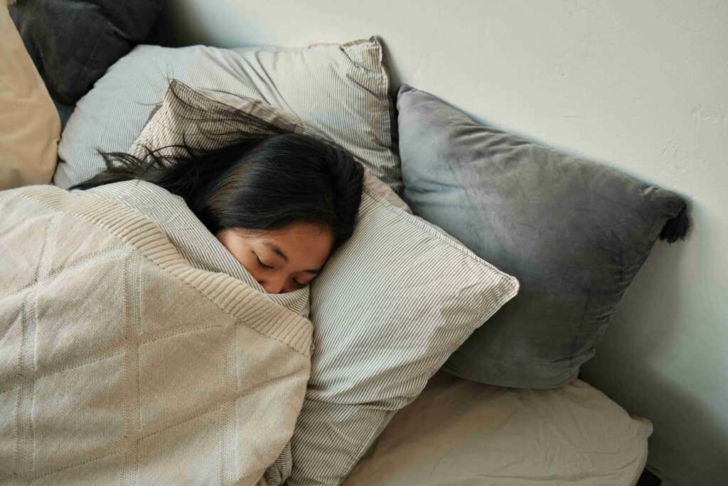 person sleeping